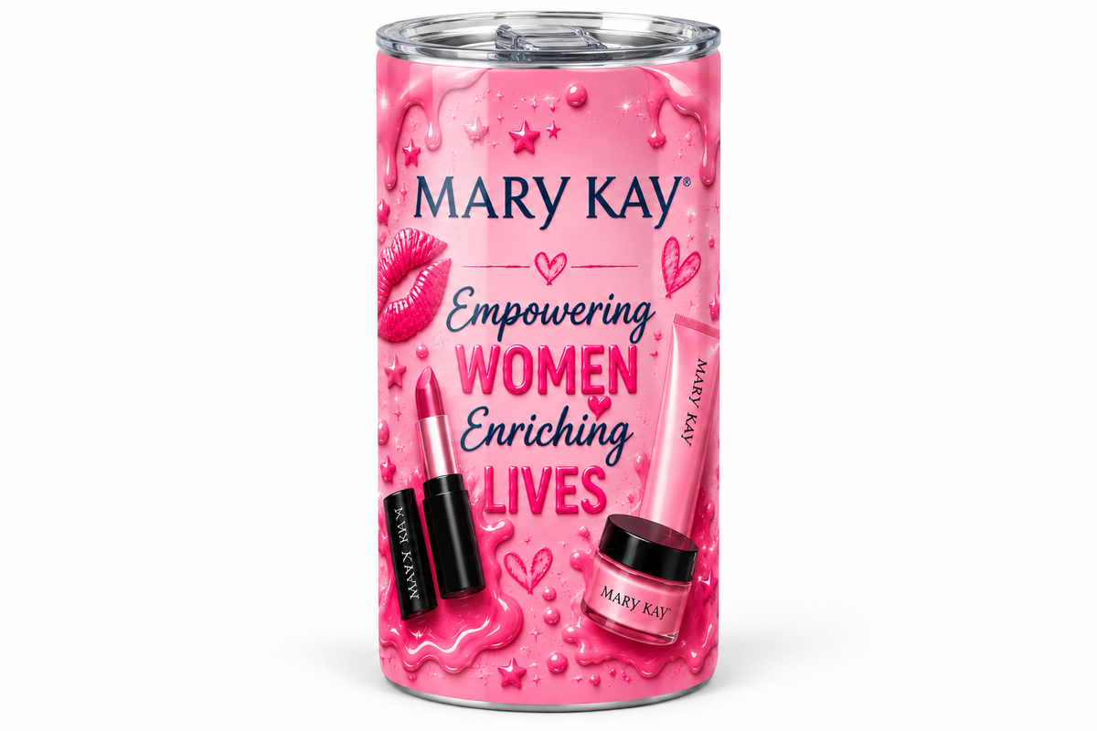 Mary Kay Themed Tumblers